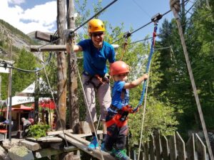 Parco divertimenti della foresta di Zermatt