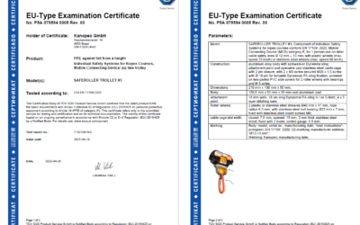 LA CARRUCOLA SAFEROLLER #3 - Certificazione EN17109:2020 fatta!